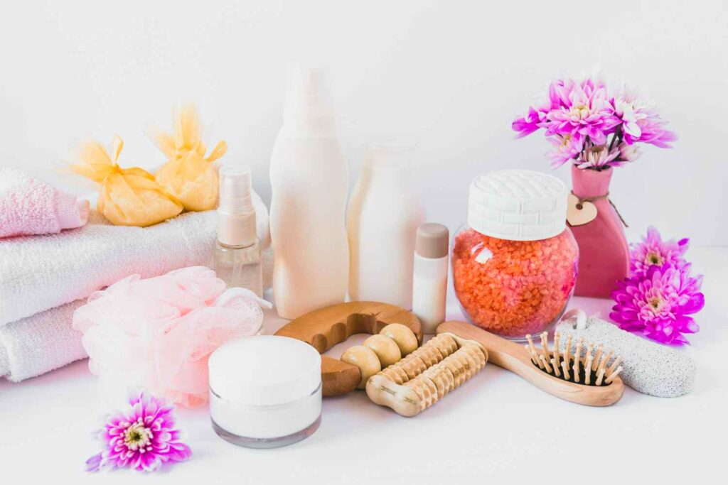 Bath and Shower Accessories and Self-Care Products Checklist